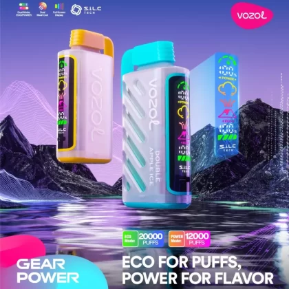 VOZOL Gear Power 20K Puffs Disposable Device - 20000 Puffs - Strawberry Kiwi