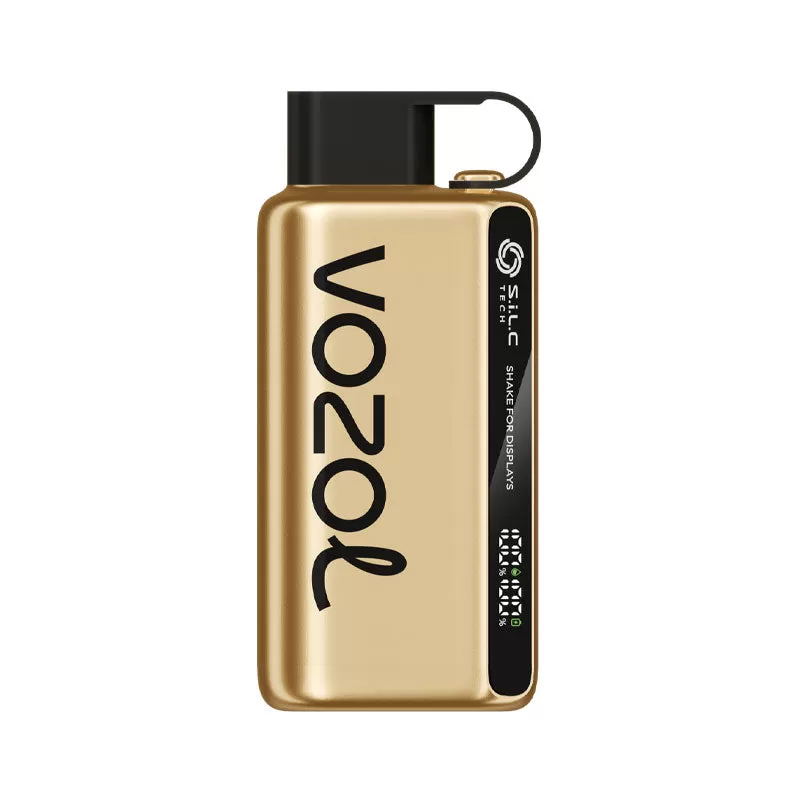 Vozol STAR 9000 Limited "GOLD" Edition Disposable Vape - 9000 Puffs - Strawberry Banana (Limited "GOLD" Edition) - Image 2