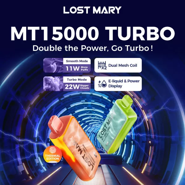Lost Mary MT15000 Turbo Disposable Device - 15,000 Puffs - Watermelon Ice