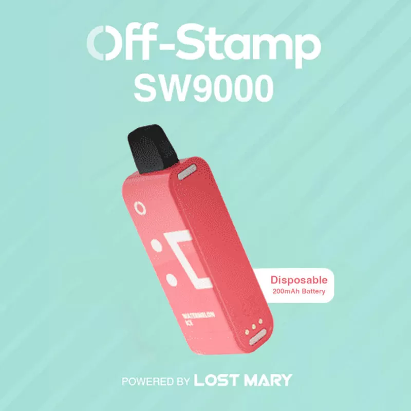Off-Stamp SW9000 Disposable POD – 9000 Puffs - Watermelon Ice