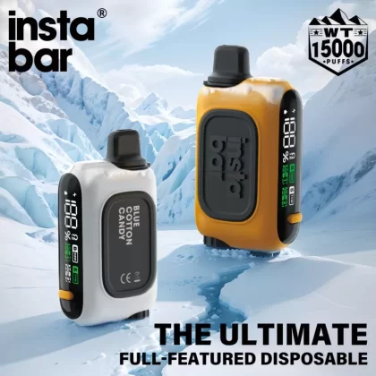 InstaBar WT15000 Disposable Device – 15000 Puffs - Watermelon Bubblegum