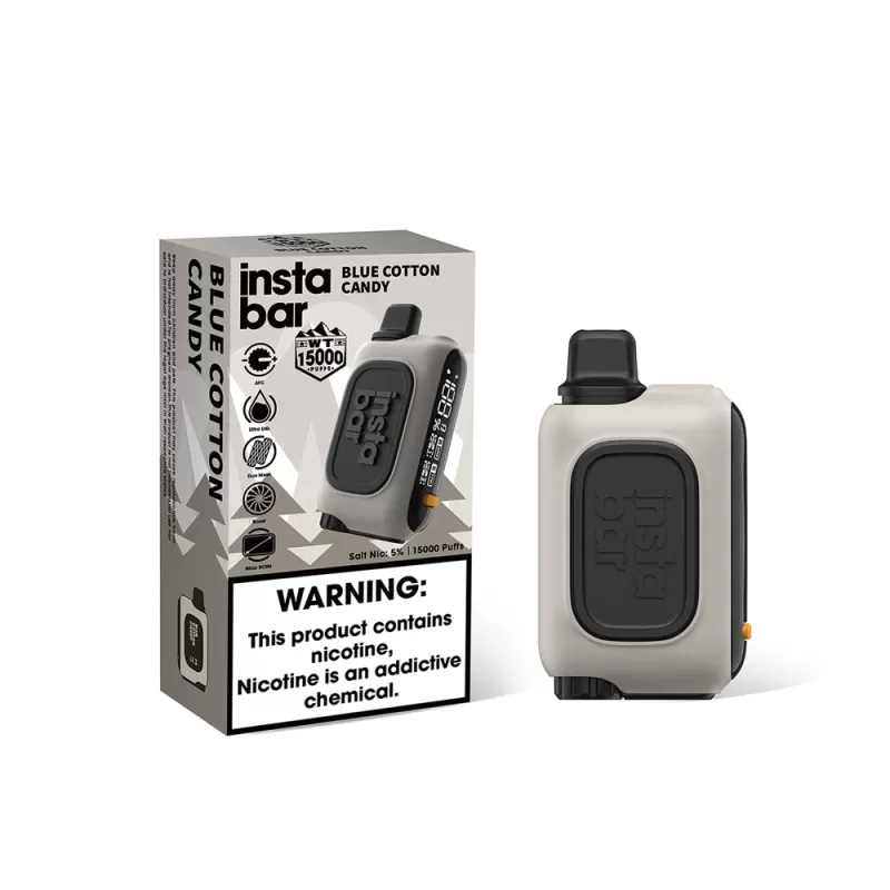 InstaBar WT15000 Disposable Device – 15000 Puffs - Watermelon Bubblegum - Image 2