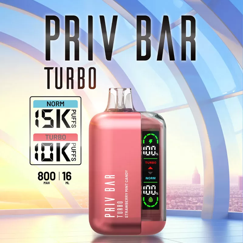 PRIV BAR Turbo Disposable Device - 15000 Puffs - Triple Apple Ice
