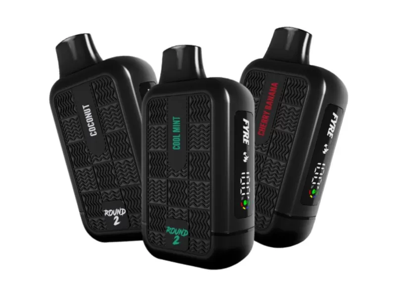 Tyson 2.0 "ROUND 2" Heavy Weight Rechargeable Disposable Device – 7500 Puffs - Watermelon Gummies - Image 2