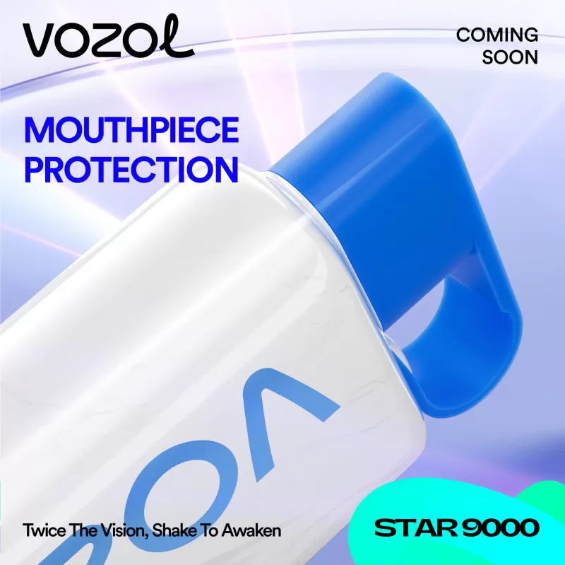 Vozol STAR 9000 Disposable Vape - 9000 Puffs - Peach Mango Watermelon - Image 3