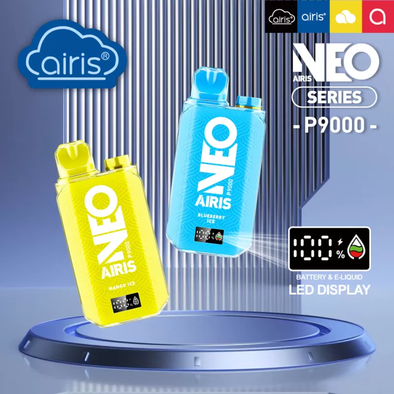 Airis NEO P9000 Disposable Vape - Kiwi Strawberry