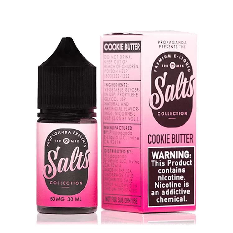 Cookie Butter 30ml - PROPAGANDA SaltNic - 50 mg - 30 ml - Image 2