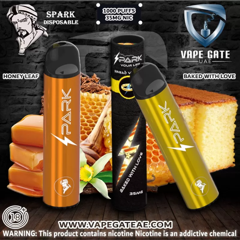 Spark Disposable Pod (1000 Puffs ) - MADE IN USA - LIME LUSH