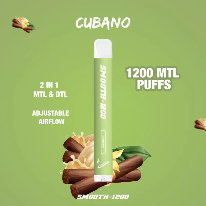 SMOOTH DISPOSABLES (20MG - 1200 Puffs) - Passion Mango Litchi - Image 3