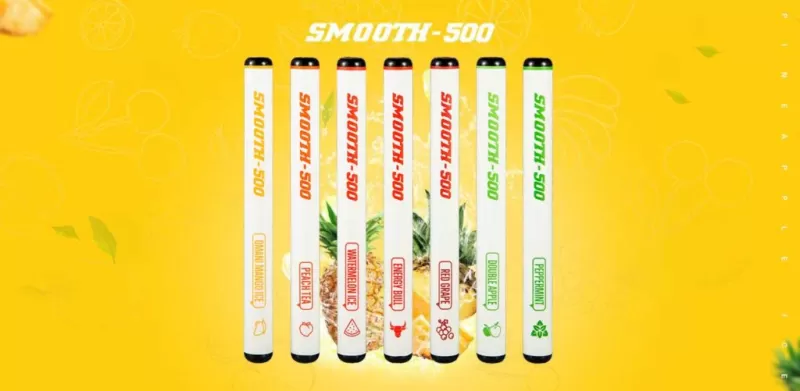 SMOOTH-500 DISPOSABLE KIT 500 PUFFS (3PCS/PACK) - Mango Ice - Image 2