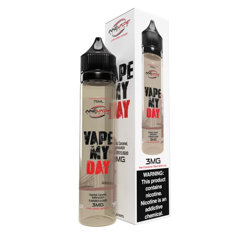 VAPE MY DAY - BY INNEVAPE ELIQUID - 6 mg - 75 ml - Image 3