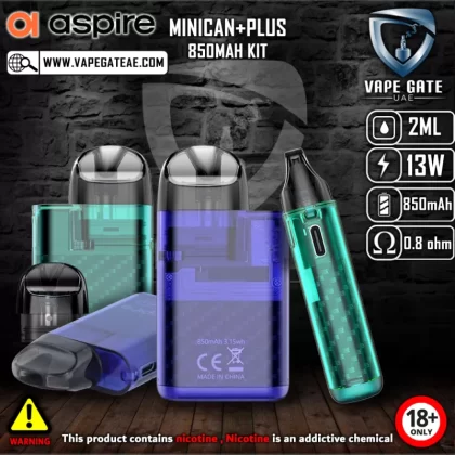ASPIRE - MINICAN PLUS 850MAH KIT - Green