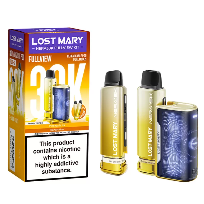 Lost Mary NERA 15K Vape KIT - Grape Ice - Image 2