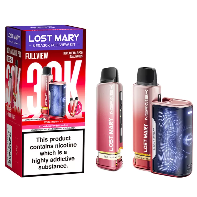 Lost Mary NERA 15K Vape KIT - Grape Ice - Image 3