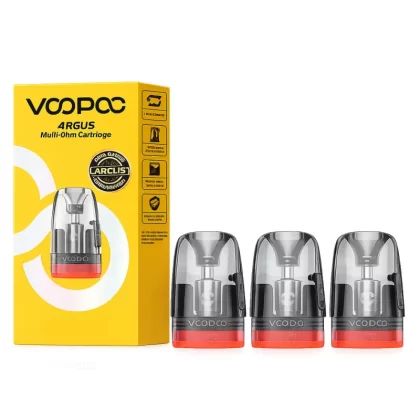 Voopoo Argus Multi-Ohm Cartridge Pod (3pcs/pack) - 0.7ohm/ 1.0ohm XL