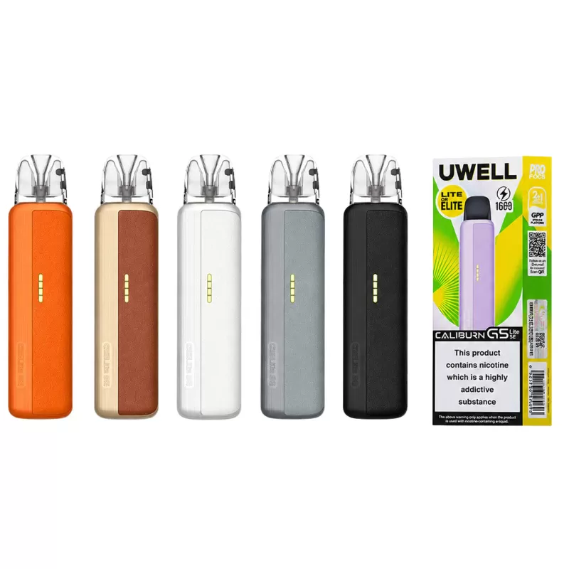 Uwell Caliburn G5 Lite SE Vape Kit - White Leather