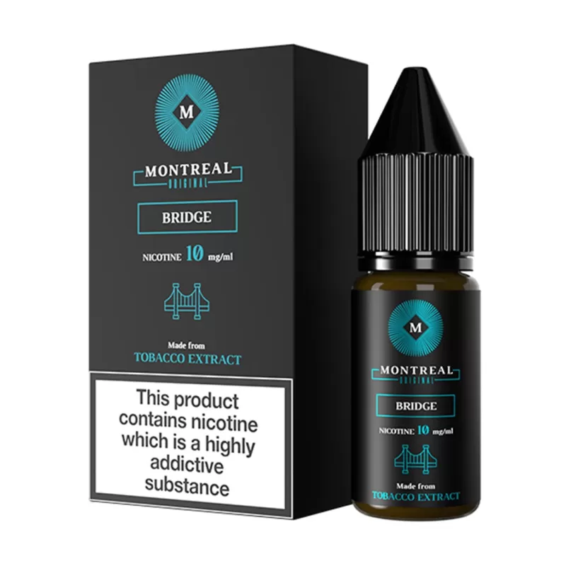 Montreal Original Nic Salt 10ml 10mg - Silver - Image 2