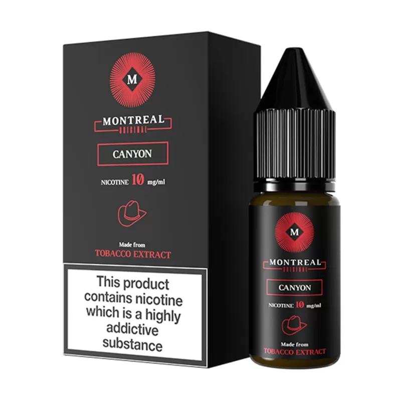 Montreal Original Nic Salt 10ml 10mg - Silver - Image 3