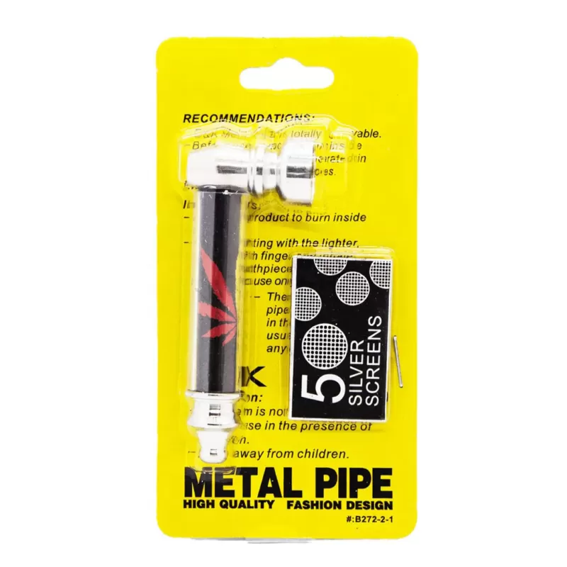 D&K Metal Pipes – Box of 12 Assorted Designs + 5 Screens - Image 2