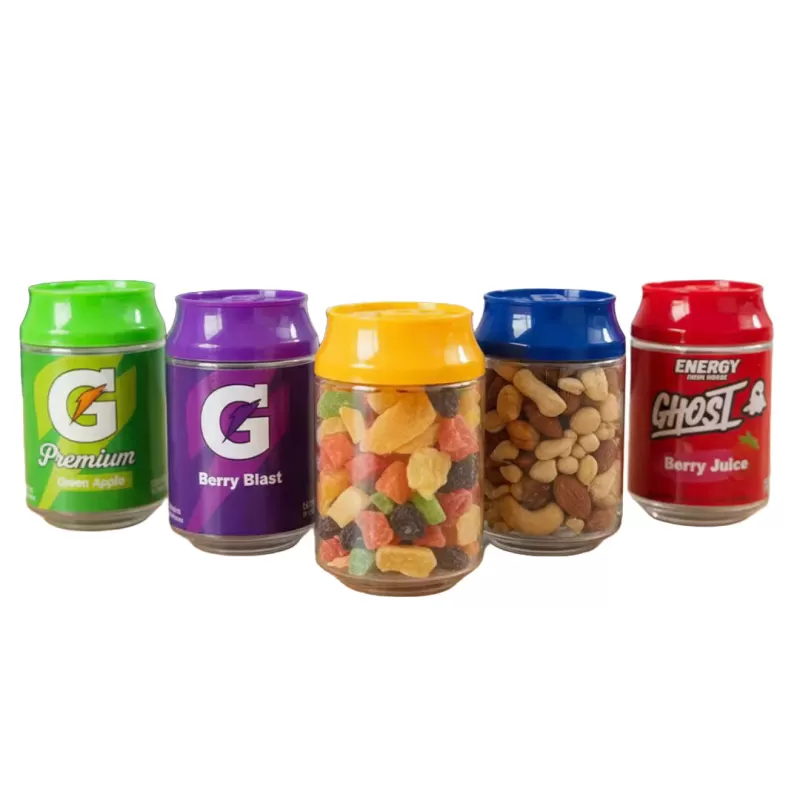 Soda Cans 3.5g Plastic Stash Smell Proof Cali Packaging - Kronic Top Shelf OG