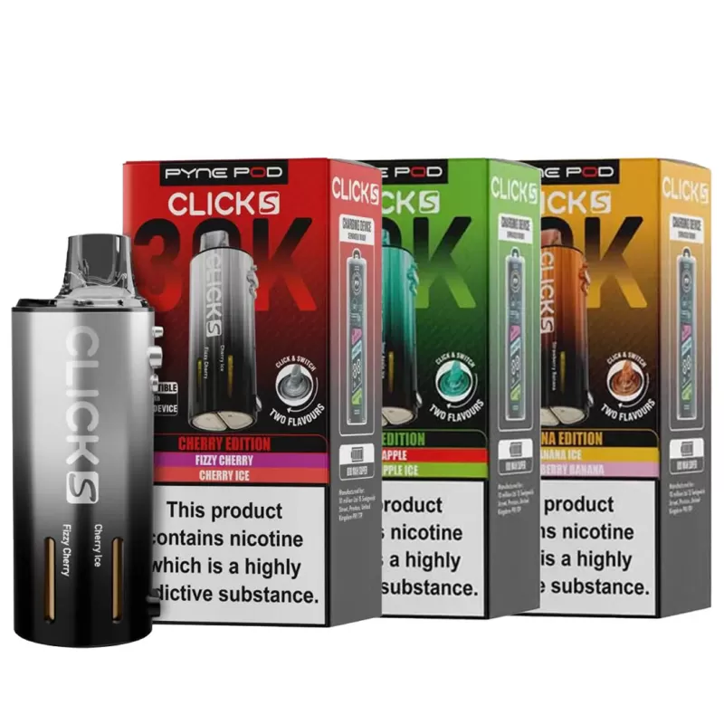 Pyne Pod Click S 30K Prefilled Pods - Red Edition