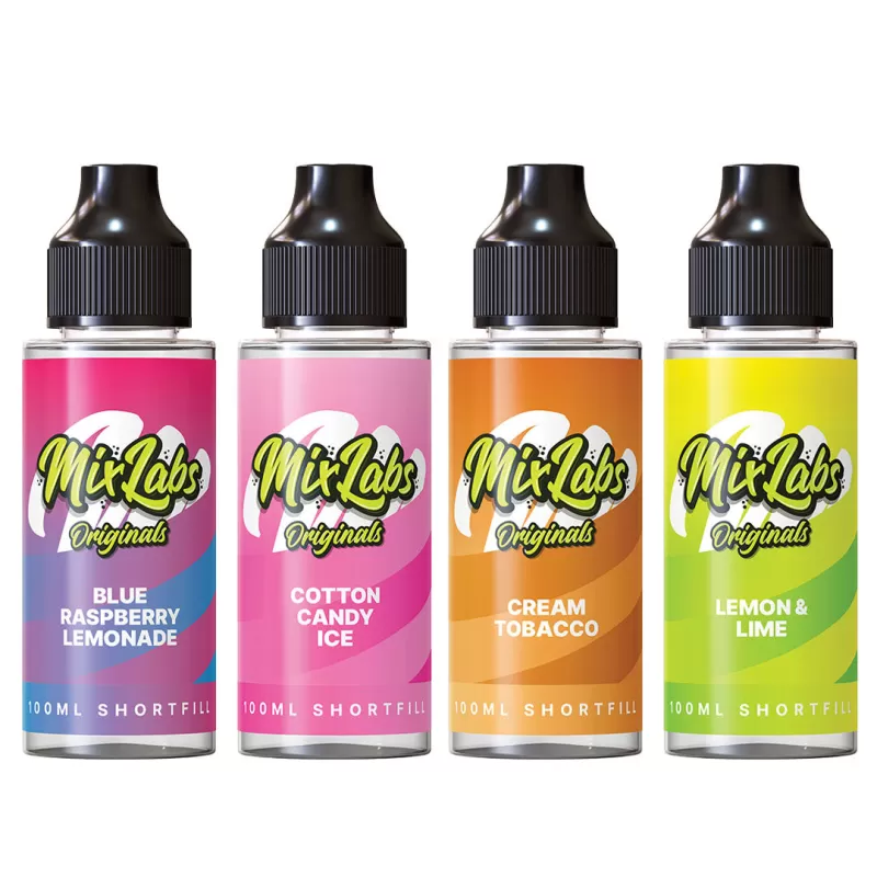Mix Labs Shortfill E-Liquid 100ml - Sweet Strawberry