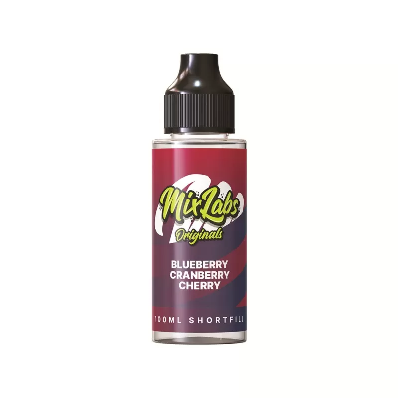 Mix Labs Shortfill E-Liquid 100ml - Sweet Strawberry - Image 2