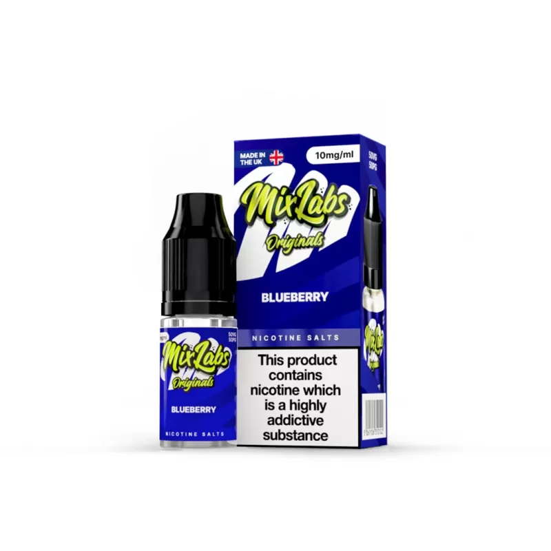 Mix Labs Nicotine Salt 10ml 10mg - Banana Ice - Image 3