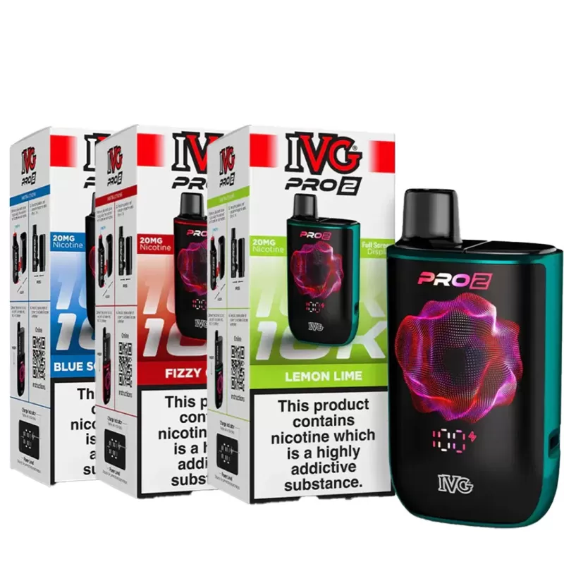 IVG PRO 2 Prefilled Vape Kit - Blue Sour Raspberry