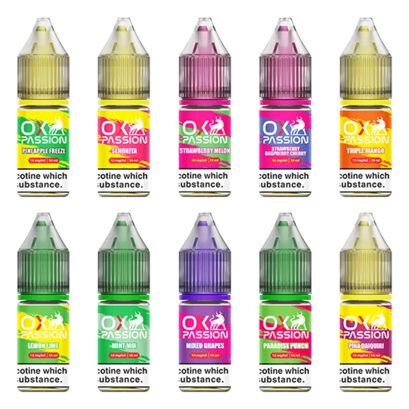 OX Passion Nic Salt 10ml By Oxva 20mg - Mixed Grapes