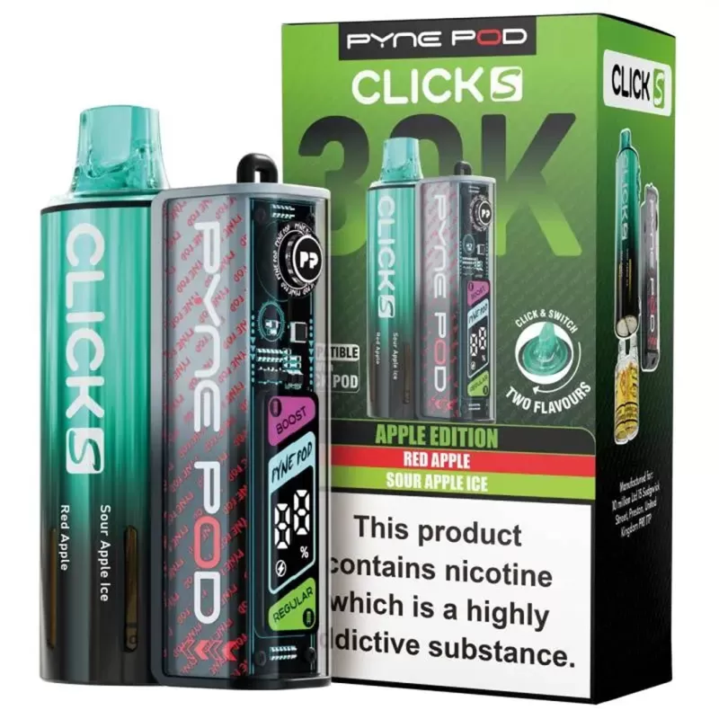 Pyne Pod Click S 30K Prefilled Vape Kit - Cherry Edition - Image 2
