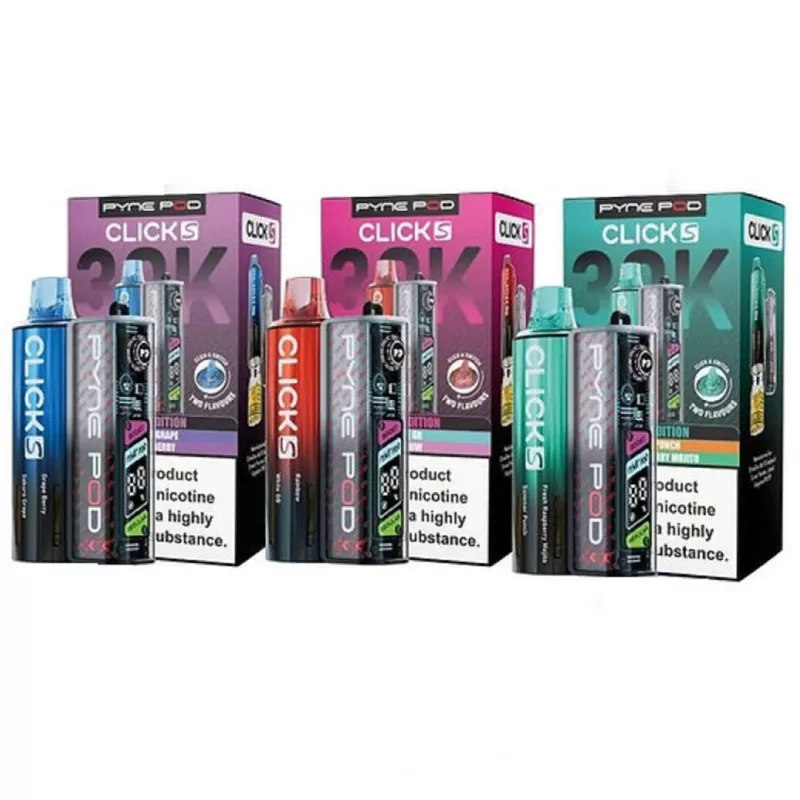 Pyne Pod Click S 30K Prefilled Vape Kit - Pineapple Edition
