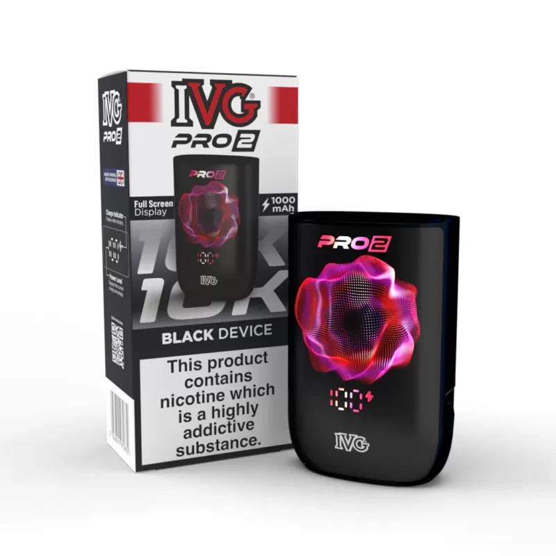 IVG PRO 2 Vape Device - Gunmetal - Image 2