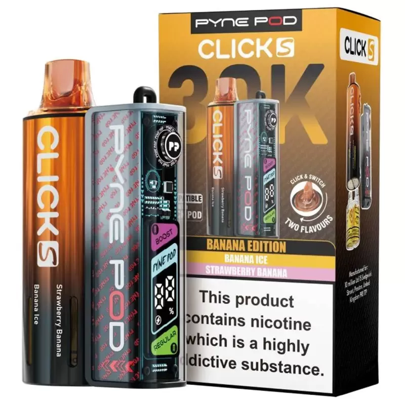 Pyne Pod Click S 30K Prefilled Vape Kit - Pineapple Edition - Image 3