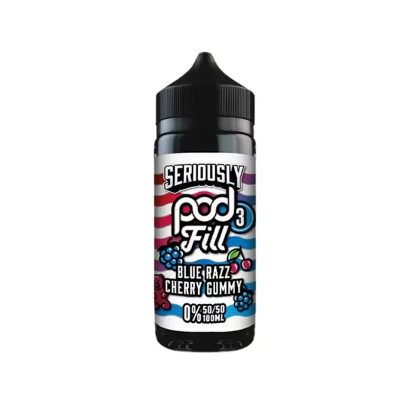 Doozy Vape Seriously Pod Fill 3 50/50 0mg 100ml Shortfill - Pineapple Citrus Ice - Image 3