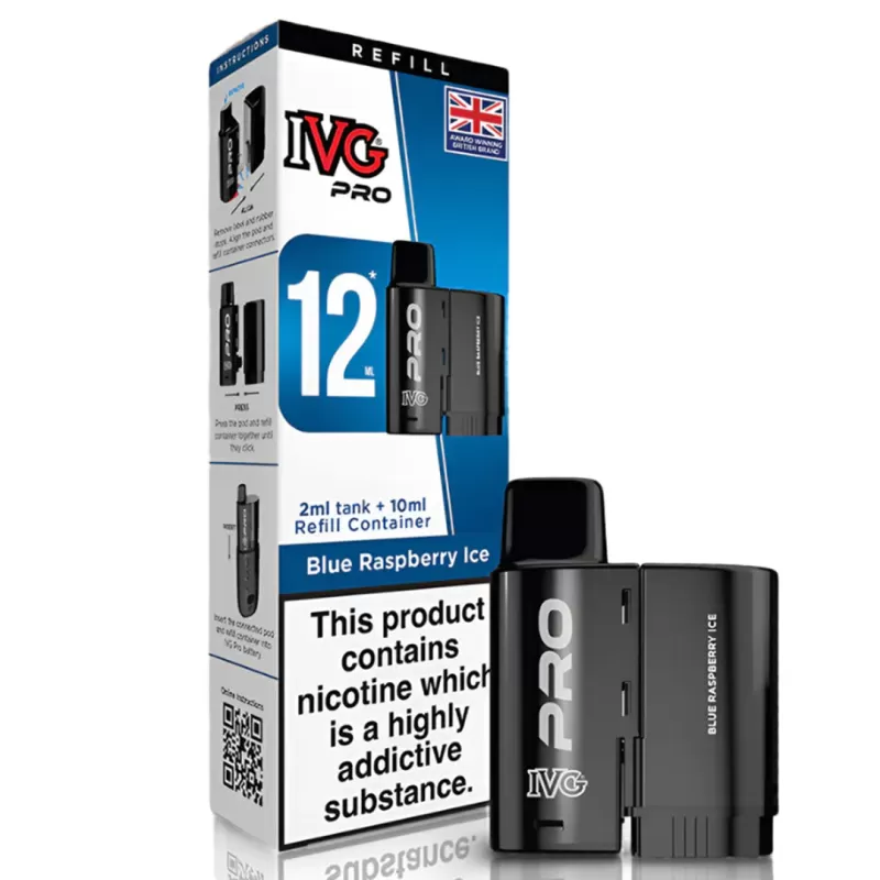 IVG PRO 12 Refill POD 10mg - Strawberry Watermelon - Image 2