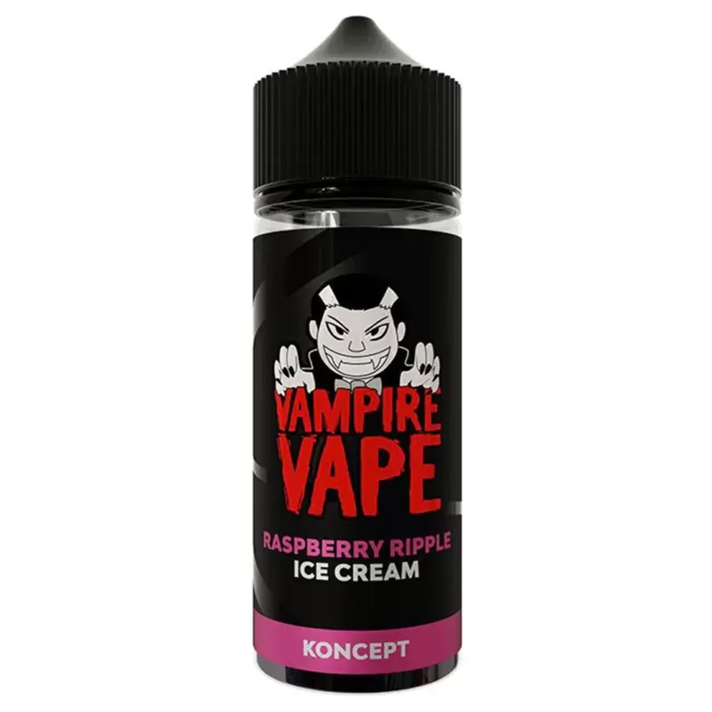 Vampire Vape Koncept Raspberry Ripple Ice Cream - 100ml 70/30