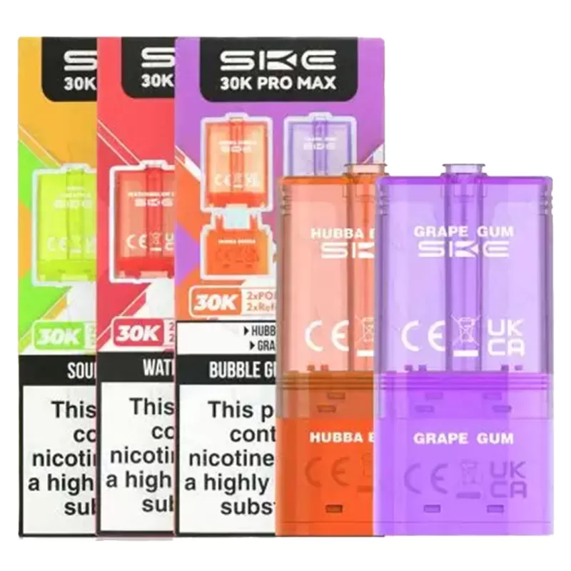 SKE Pro Max 30K Prefilled PODS - Strawberry Ice
