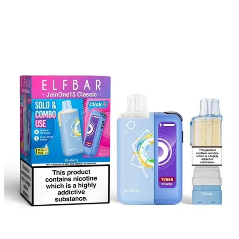Elf Bar JoinOne15 Classic Pod Vape Kit - Grape - Image 2