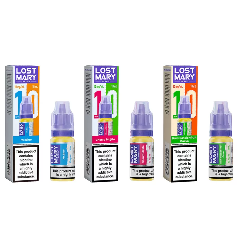 Lost Mary Nic Salt E-liquid 10mg - Blueberry Cherry Cranberry