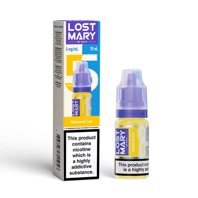 Lost Mary Nic Salt E-liquid 5mg - Mr Blue - Image 2
