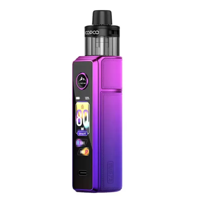 Voopoo Drag X3 Pod Vape Kit - Glow Pink - Image 2