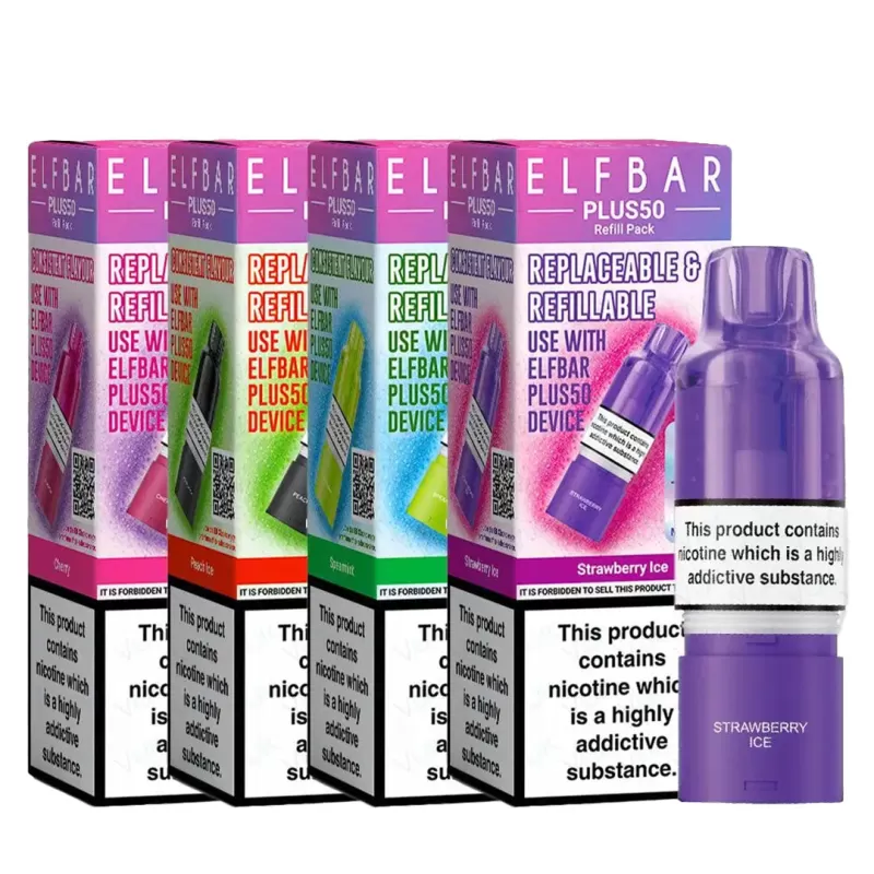 Elf Bar Plus 50 Prefilled Pod - Blue Razz Lemonade