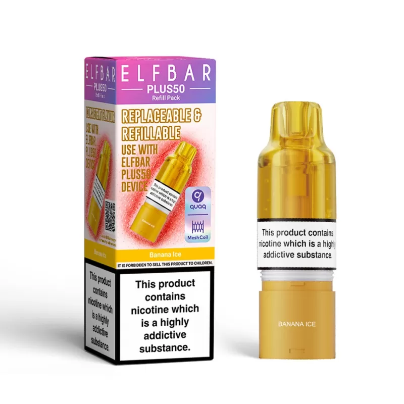 Elf Bar Plus 50 Prefilled Pod - Blue Razz Lemonade - Image 2