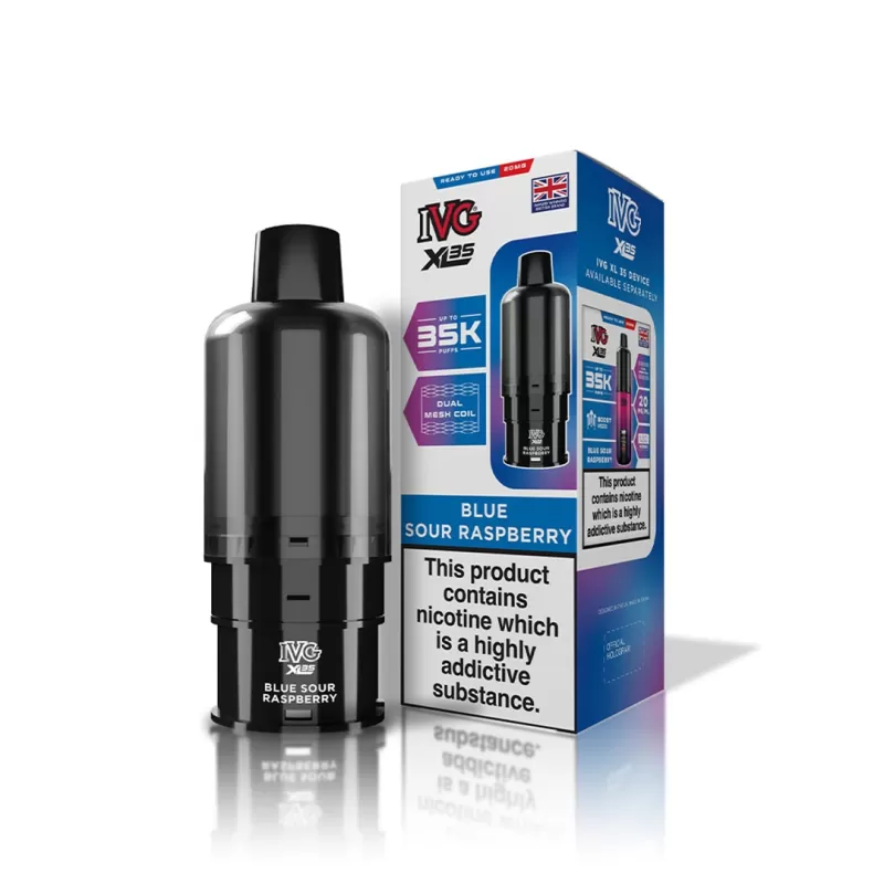 IVG XL 35K Prefilled Pod + Refill Container - Pineapple Ice - Image 3