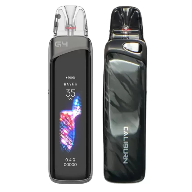 Uwell Caliburn G4 Pro Pod Vape Kit - Stripe Black - Image 3