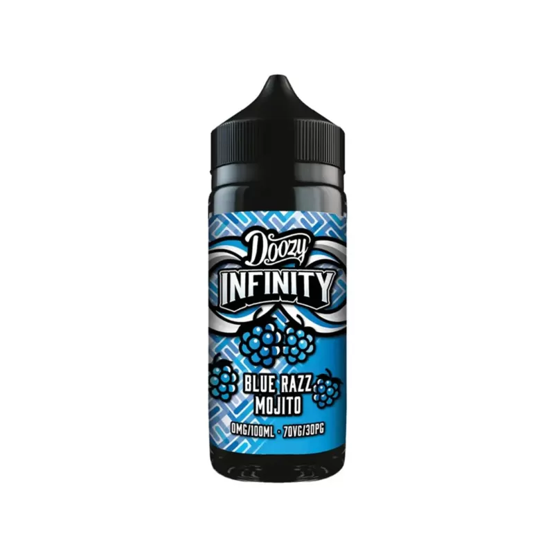 Doozy Infinity 70/30 100ml Shortfill E-liquid - Blackcurrant Passion Ice - Image 3