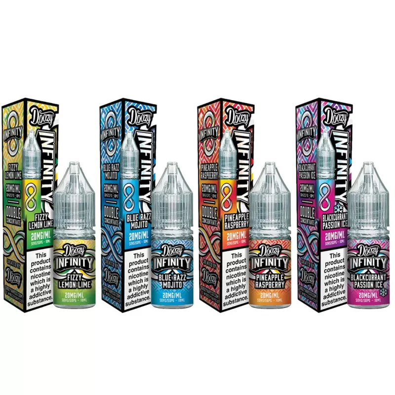 Doozy Vape Infinity Salts 10ml 5mg - Strawberry Watermelon