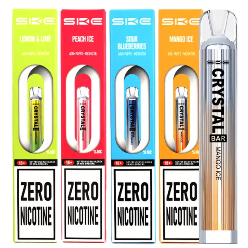 SKE Bar 600 ZERO NICOTINE Prefilled KIT - Lemon Lime