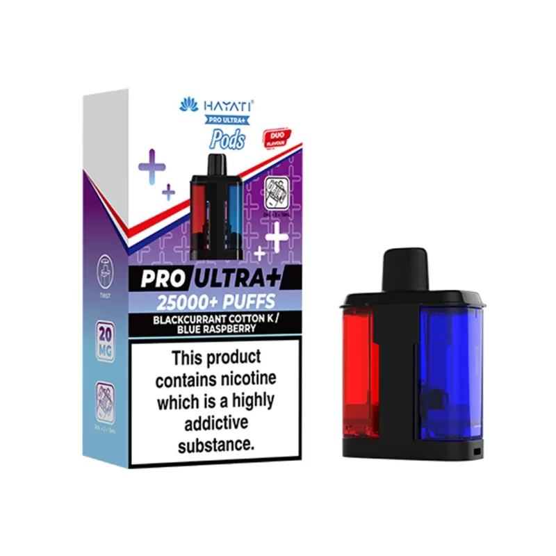 Hayati Pro Ultra Plus PODS - Straw Grapefruit + Straw`Dragonfruit - Image 3